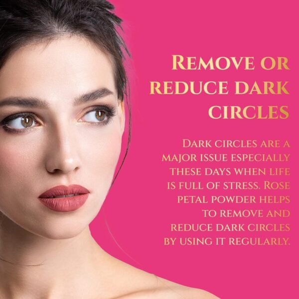 HerVeda Rose Petal Powder for Face - Image 4