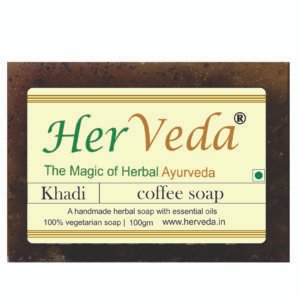 HerVeda Coffee Handmade Glycerine Soap SLS Free