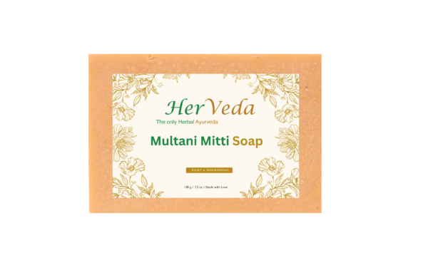HerVeda Multani mitti Handmade glycerine soap