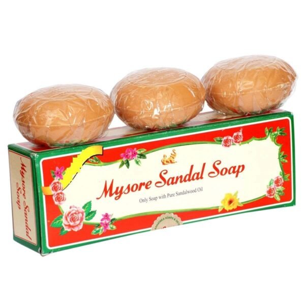 Mysore Sandal Soap,450g (150x3) (Pack Of 3) - Image 3